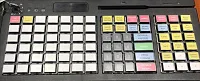 Программируемая POS-клавиатура KB-84U- Black + MSR reader 3 дорожки  - торговое оборудование.