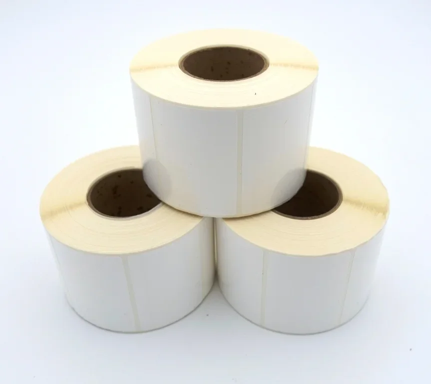 этикетка самоклеющая 58*40 Полипропилен (намотка 1000 шт)