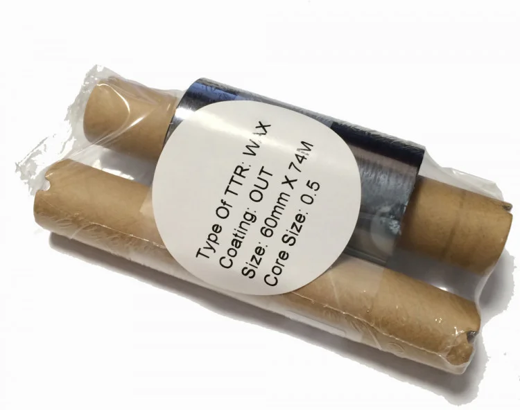 Красящая лента 64мм/74м WAX d12.5