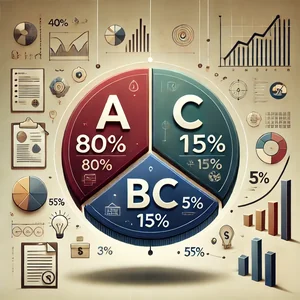 ABC анализ - найти товары, которые приносят 80% прибыли
