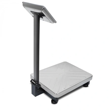 Торговые напольные весы MERTECH M-ER 333 ACLP-300.50/100 TRADER расчет стоим.LED 600x450 Сенс.кл.