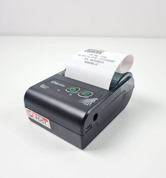 Принтер чековый 58S  57мм USB+Bluetooth (портативный IOS и Андроид) Webkassa, Rekassa,  - торговое оборудование.
