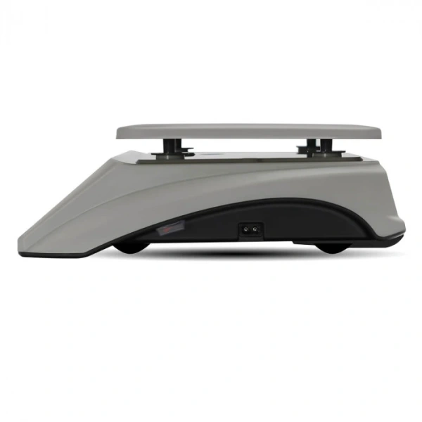 Весы торговые MERTECH M-ER 328 AC-6,1 "TOUCH-M" LСD (325x230 мм) с сенс.клав  - торговое оборудование.