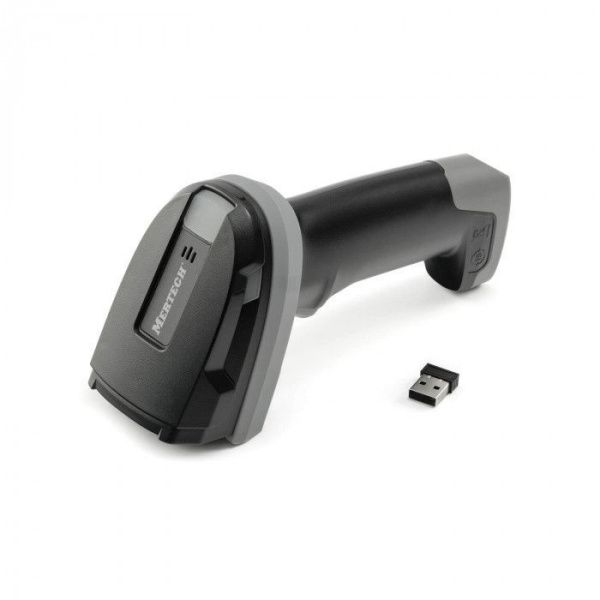 2D Сканер ШК MERTECH CL-2420 BLE SPP Dongle + подставка  -  QR Code, DataMatrix, черный  - торговое оборудование.
