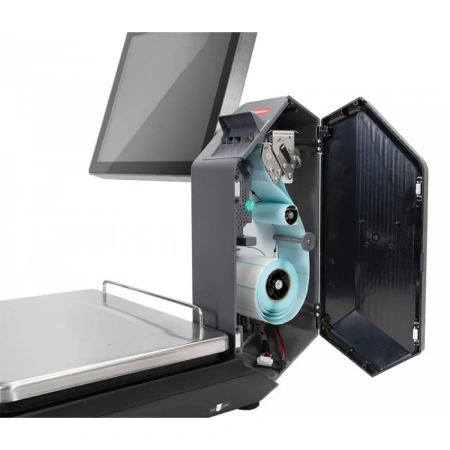  Весы с печатью этикеток M-ER 725 PM-15.2 (AI,15" Сенсорный, USB, Ethernet, Wi-Fi). Автома. распознов MERTECH фото в интернет-магазине Бизнес РОСТ  - торговое оборудование.