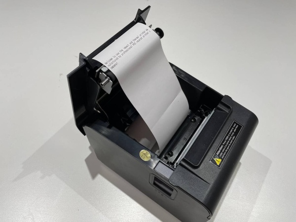 Принтер чеков Brost.kz-A820 USB+USB-to-COM+LAN (XPrinter) 1 млн.отрезов и 100 км печати, печать ЛОГО Xprinter - торговое оборудование.