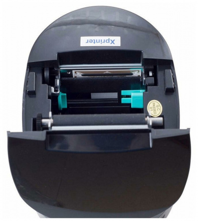  2 в 1 Термо Принтер этикеток + чеков XPrinter 237B черный, 203 dpi, USB, 48 мм печать Xprinter фото в интернет-магазине Бизнес РОСТ  - торговое оборудование.