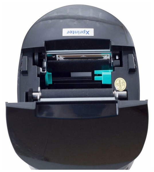2 в 1 Термо Принтер этикеток + чеков XPrinter 237B черный, 203 dpi, USB, 48 мм печать Xprinter - торговое оборудование.