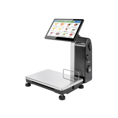  МАССА-К МК_15.2 SL1000(10) сенсорный. Весы с печатью этикеток. Самообслуж. Влагозащита. Ресурс 150км  фото в интернет-магазине Бизнес РОСТ  - торговое оборудование.