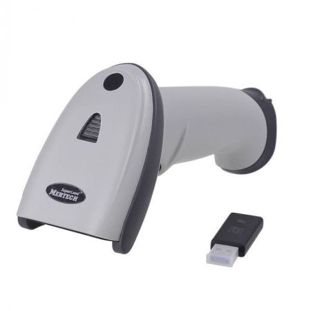  2D Сканер ШК MERTECH CL-2220 BLE SPP Dongle + подставка -  QR Code, DataMatrix, белый  фото в интернет-магазине Бизнес РОСТ  - торговое оборудование.