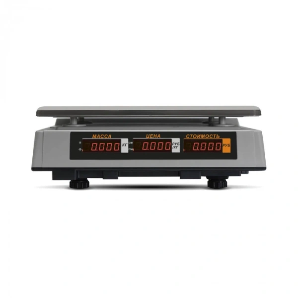 Весы торговые MERTECH M-ER 327 AC-15.2 "Ceed" LED (325x230 мм, АКБ до 4 мес.)  - торговое оборудование.