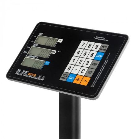 Торговые напольные весы MERTECH M-ER 333 ACP-150.20/50 TRADER RS232,сенсор.кл., LCD 520x420