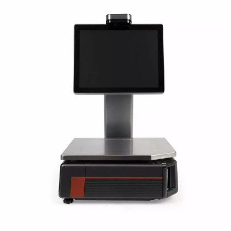  Весы с печатью этикеток M-ER 727 PM-32,5 (AI 15" Сенсорный, USB, Ethernet, Wi-Fi)  Автома. распознов  фото в интернет-магазине Бизнес РОСТ  - торговое оборудование.