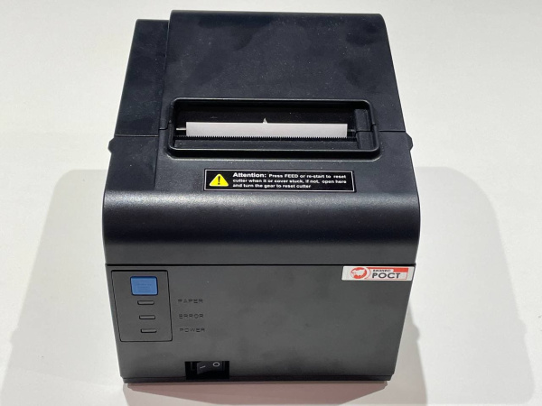 Принтер чеков Brost.kz-A820 USB+USB-to-COM+LAN (XPrinter) 1 млн.отрезов и 100 км печати, печать ЛОГО Xprinter - торговое оборудование.