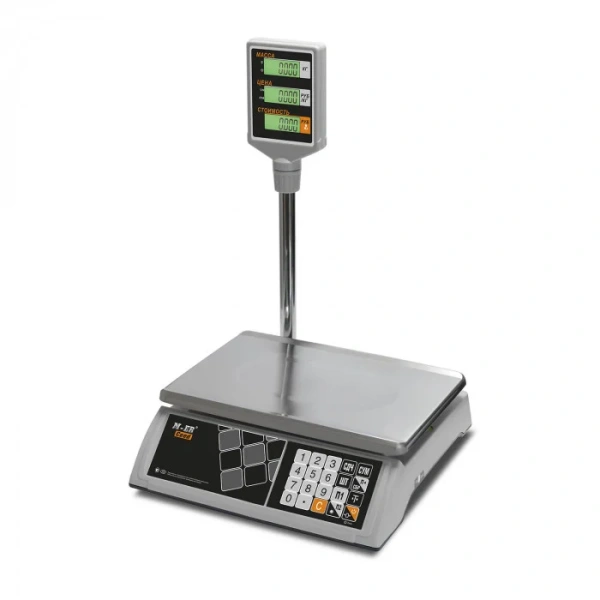 Весы торговые MERTECH M-ER 327 ACP-15.2 "Ceed" LCD (325x230 мм, АКБ до 4 мес.) MERTECH - торговое оборудование.