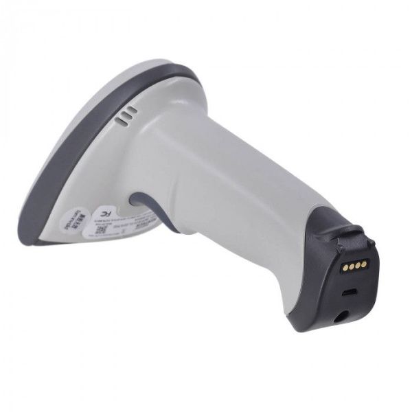 2D Сканер ШК MERTECH CL-2220 BLE SPP Dongle + подставка -  QR Code, DataMatrix, белый  - торговое оборудование.