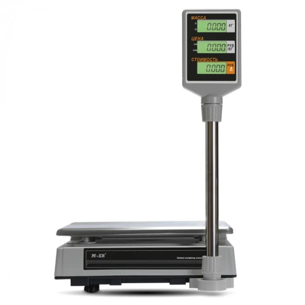 Весы торговые MERTECH M-ER 327 ACP-15.2 "Ceed" LCD (325x230 мм, АКБ до 4 мес.) MERTECH - торговое оборудование.