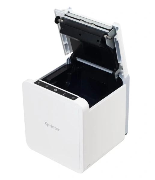 Принтер чеков  XPrinter XP-T890H  USB+LAN+RS232 (COM) 80 мм, автообрезка 2млн, 300 мм\сек. БЕЛЫЙ  - торговое оборудование.