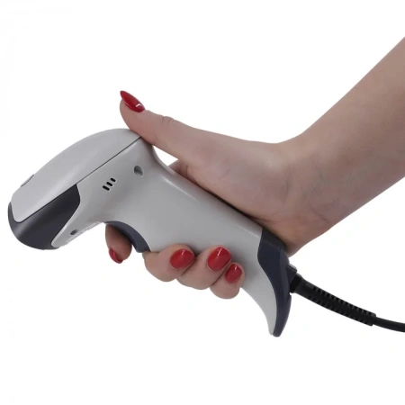  2D Сканер MERTECH 2310 P2D - DataMatrix, QR - читает с телефона. Маркировка, USB, белый, 3м   фото в интернет-магазине Бизнес РОСТ  - торговое оборудование.