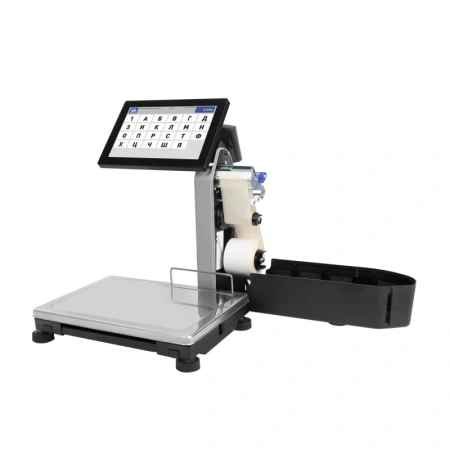  МАССА-К МК_15.2 S2L1000(10) сенсор. Весы с печатью этикеток. Самообслуж. Влагозащита. Ресурс 150км  фото в интернет-магазине Бизнес РОСТ  - торговое оборудование.