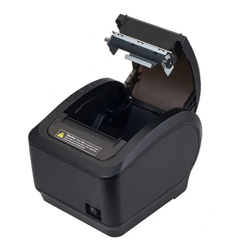 Принтер чеков  XPrinter XP-K200L KZ USB + LAN  (звук+свет. уведмол.) 80 мм, для кухни, автообрезка